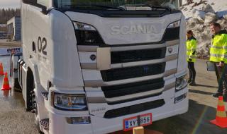Три вида гуми за камионите от Scania Driver Competitions