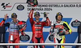 Италианец спечели Гран при на Испания в MotoGP