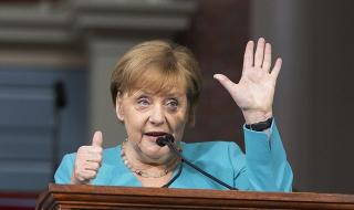 На какво може да се дължи треперенето на Меркел?