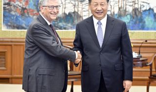 Китайският президент се срещна с Бил Гейтс и го нарече "стар приятел"
