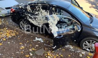 Напълниха със строителна пяна колата на полицай от Враца 