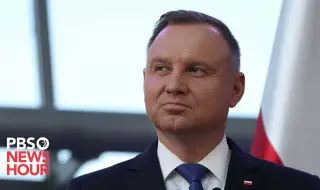 Президентът на Полша пристигна на необявено "прощално" посещение в Киев - Дуда напуска поста си на 6 август