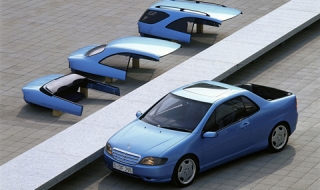 Веднъж Mercedes направи 4 коли в 1