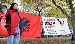 Albania: Young MP joins protests