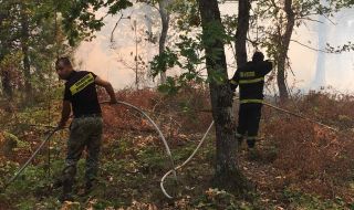 Локализираха голям пожар в Хисарско