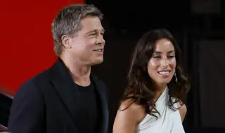 Брад Пит и Инес де Рамон ослепителни на премиерата на филма „F1“ (СНИМКИ)