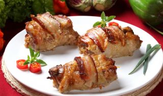 Рецепта за вечеря: Пилешко филе в бекон