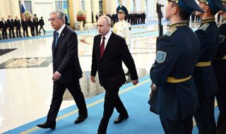 Подиграха се с Путин в Казахстан