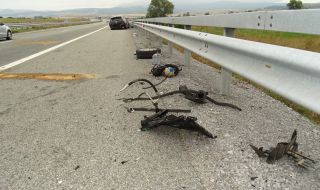 Катастрофа с три коли затруднява трафика между Монтана и Враца 
