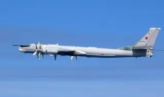 Руски Ту-95МС извършиха планов полет над Японско море