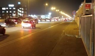 Катастрофа и адско задръстване на Околовръстното в София