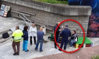 Пиянски екшън в центъра на Бургас