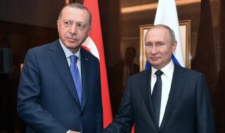 Путин и Ердоган с важен телефонен разговор