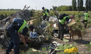 Холандски следователи: Ракета &quot;земя-въздух&quot; е свалила самолета над Донецк