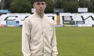 Martin Georgiev eventually ended up in Slavia 