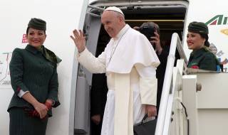 Папа Франциск подкрепи християните край Нил (ВИДЕО+СНИМКИ)