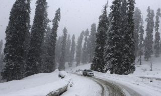 Проходът "Петрохан" е изцяло заснежен