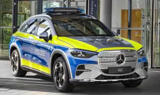 Нови полицейски автомобили от Mercedes