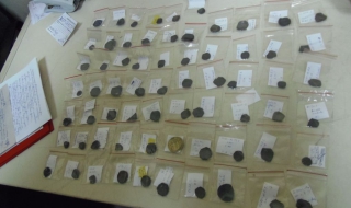 На Калотина спряха износ на старинни монети