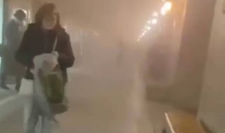 Пожар на станция "Спортивная" в московското метро (ВИДЕО)