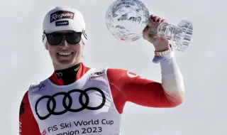 Швейцарката Лара Гут-Бехрами спечели спускането за жени в Кранс-Монтана