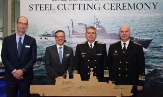  Започна строителството на първия от новите патрулни кораби за ВМС