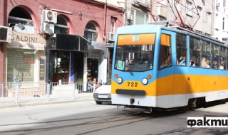 Катастрофа спря трамваи № 1, 6 и 7