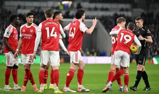 Арсенал победи Кристъл Палас и е на 1/2-финал за "Карабао Къп" след трилър с дузпи