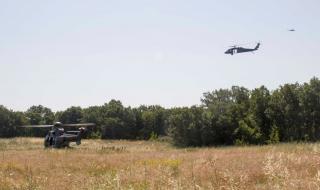 Българи и американци тренираха спасяване на пилот (ВИДЕО)