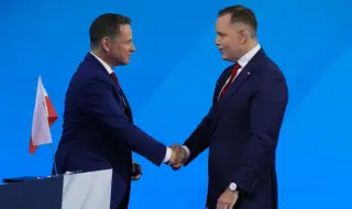Двамата останали кандидати за президент на Полша спориха за Украйна в последния си дебат