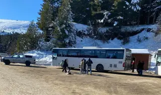 В неделя специален автобус ще извозва деца и родители, които искат да карат ски на Витоша