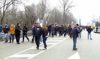 Видинчани с нов протест за магистрала до София