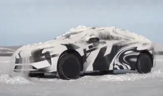Новият електромобил на Nio може сам да чисти снега от себе си (ВИДЕО)