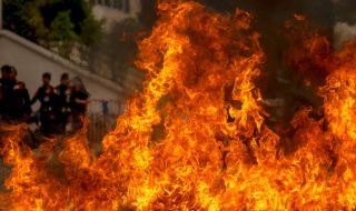 Овладян е горският пожар на остров Крит