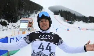 Френският актьор Уилям Абади поздрави българите от пистите в Банско