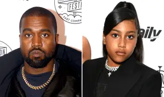 Кание Уест пя с дъщеря си Норт пред 43 хиляди в Мексико ВИДЕО