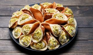 Рецепта на деня: Арабски палачинки с крема сирене