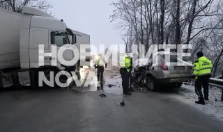 Тежка катастрофа край Велико Търново взе две жертви