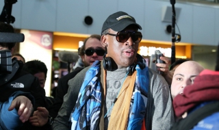 Денис Родман на поредно посещение при Ким Чен-ун