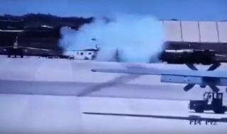 „Случаен” изстрел на Су-25 по жилищна сграда (ВИДЕО)