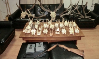 Иззеха оръжие и ловни трофеи от дома на мъж в Царево