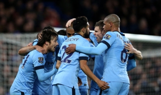Манчестър Сити се разправи с Уест Бромич