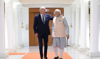 Байдън и Моди подчертаха "силните и трайни партньорски връзки" между САЩ и Индия