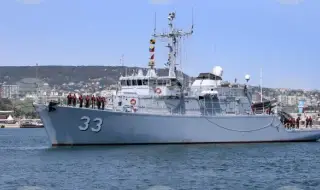 Корабът „Струма“  пое за участие в първата активация на Черноморската противоминна група