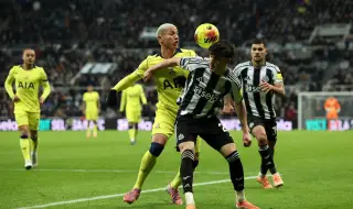 Ромеро донесе точка на Тотнъм с феноменална задна ножица в добавеното време