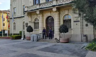 Акция на полицията в сградата на Община Пловдив