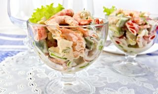 Рецепта за вечеря: Коктейл от скариди
