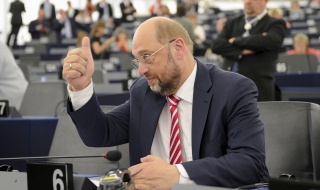 Преизбраха социалиста Мартин Шулц за шеф на Европарламента