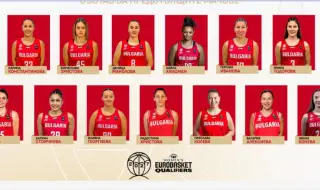 13 състезателки ще защитават цветовете на България в предстоящите квалификации за Евробаскет 2027