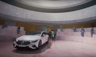 Рекламата за новия електрически автомобил на Mercedes бе заснета в Киев (ВИДЕО)